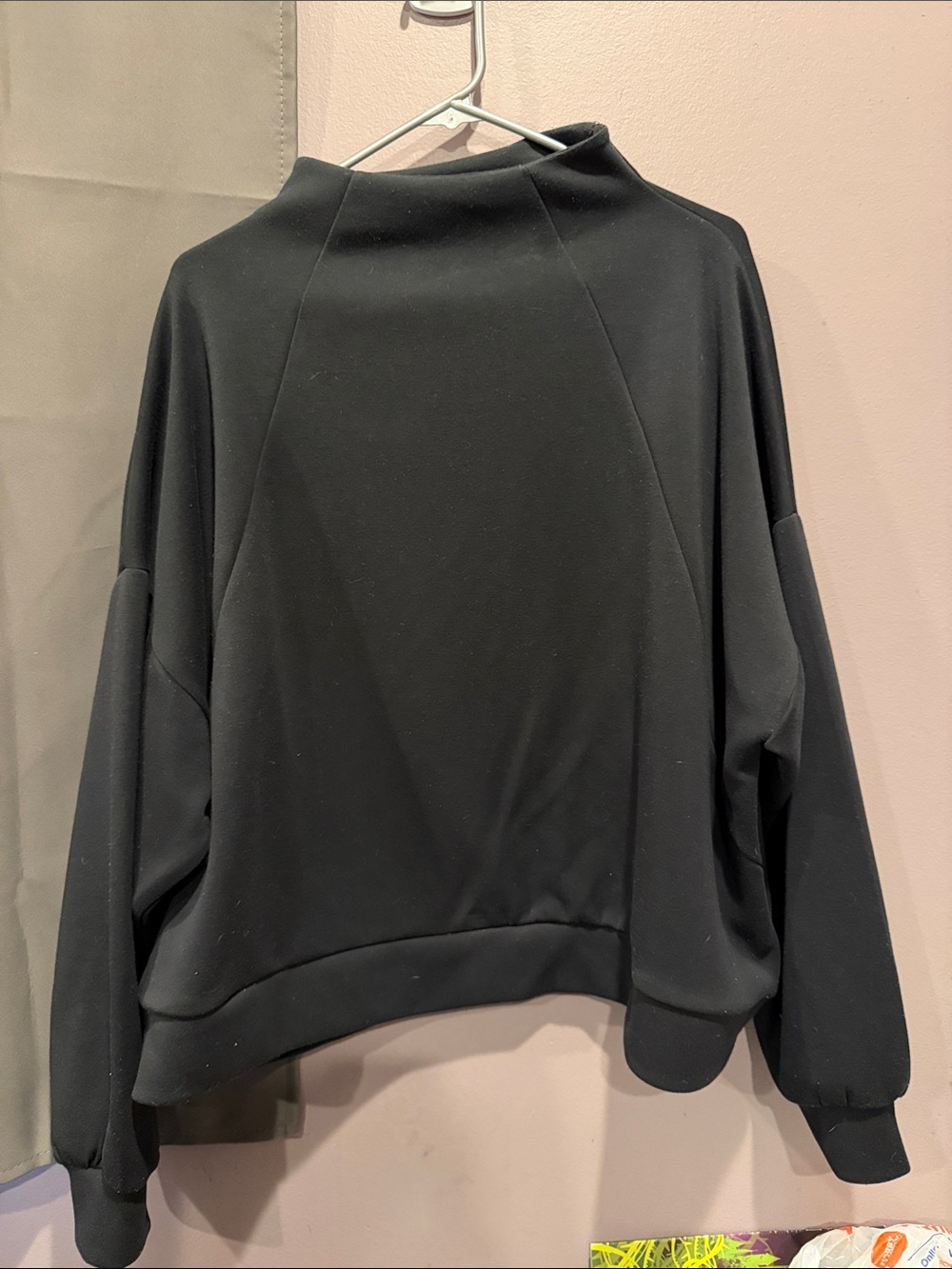 Black Mock Neck Women’s activewear